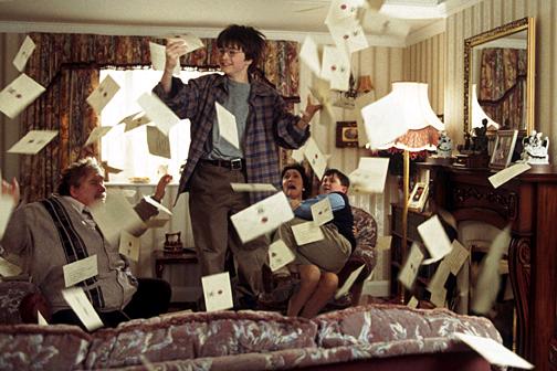 Harry finally gets a letter from Hogwarts.