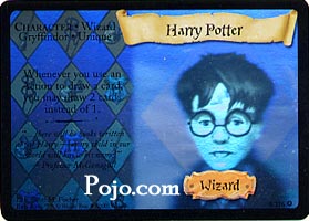 Harry Potter holographic card